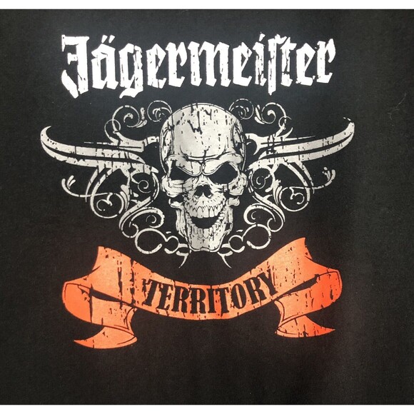 Jagermeister Territory/Mens T Shirt Size XL short Sleeve - Picture 2 of 5